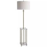 Product Image 5 for Palladian Antique Brass Floor Lamp from Uttermost