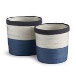 Product Image 1 for Ayden Round Baskets, Set Of 2 from Napa Home And Garden