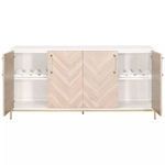 Product Image 5 for Nouveau White Media Sideboard from Essentials for Living