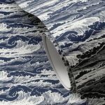 Product Image 2 for Wavebreak Navy I Wallpaper by Getty Images from Four Hands