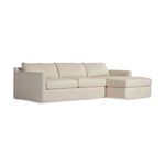 Product Image 1 for Hampton 2 Piece Slipcover Sectional from Four Hands