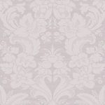 Product Image 2 for Laura Ashley Martigues Sugared Violet Textured Floral Damask Wallpaper from Graham & Brown