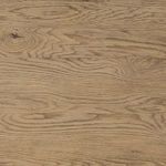 Close-up of smoked oak wood grain with visible knots and cracking detail on Salvador Sideboard