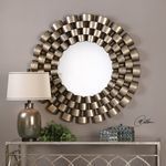Product Image 2 for Uttermost Taurion Silver Leaf Round Mirror from Uttermost