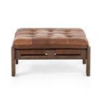 Product Image 10 for Halston Heirloom Sienna Top Grain Leather Ottoman from Four Hands
