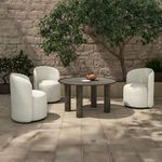 Product Image 19 for Sylvie Outdoor Swivel Dining Chair from Moe's
