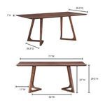 Product Image 11 for Godenza Rectangular Dining Table from Moe's