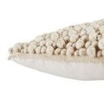Product Image 9 for Kaz Textured Ivory/ Beige Throw Pillow 22 inch from Jaipur