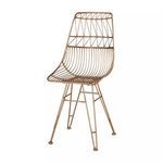 Jette Chair In Rose Gold image 1