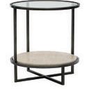 Harlow Metal Round Chairside Table image 3