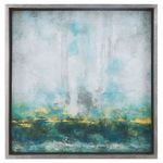 Product Image 2 for Uttermost Aqua Blue Abstract Art from Uttermost