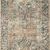 Long narrow runner version of Margot terracotta lagoon rug with intricate medallion detail