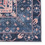 Product Image 3 for Issa Medallion Dark Blue/ Pink Rug from Jaipur 