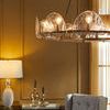 Product Image 11 for Mendez Gray Smoke Luster Glass Chandelier from Arteriors