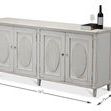 Product Image 4 for Ribbon Whitewash Sideboard from Sarreid Ltd.
