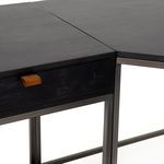 Product Image 10 for Trey Desk System With Filing Credenza - Black Wash Poplar from Four Hands