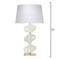 Product Image 2 for Vertebrae White Plaster Table Lamp from Jamie Young
