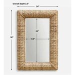 Product Image 8 for Twisted Seagrass Rectangle Mirror from Uttermost