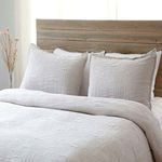 Product Image 1 for Harbour Cotton Twin Coverlet - Taupe from Pom Pom at Home