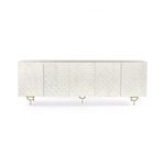 Product Image 15 for Rio Round Cut White Wash Media Console from Four Hands