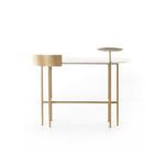 Product Image 4 for Juliet Desk White Marble from Four Hands
