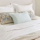 Product Image 6 for Light Blue Linen Pillow from Anaya Home