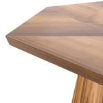Brooklyn Dining Table corner edge showing precise beveled edge and polished finish