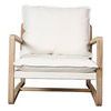 Product Image 5 for Kakouris Occasional Chair - Off White from Dovetail Furniture