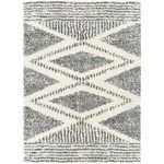 Product Image 5 for Deluxe Shag Cream / Charcoal Rug from Surya