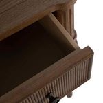 Product Image 16 for Andrea Oak Wood Nightstand - 1 Drawer, Antique Bronze from Gabby