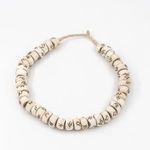 Product Image 5 for White Drum Double Cross Kenya Cow Bone Beads Per String from Legend of Asia