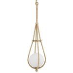 Product Image 2 for Passageway Rope Pendant from Currey & Company