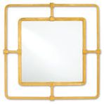 Product Image 1 for Metro Square Mirror from Currey & Company