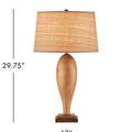 Product Image 5 for Lignum Table Lamp from Currey & Company