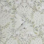 Product Image 1 for Laura Ashley Parterre Sage Floral Wallpaper from Graham & Brown