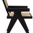 Product Image 3 for Jude Chair With Caning, Black from Noir