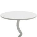 Product Image 2 for Cauda White Drinks Table from Currey & Company