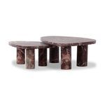 Product Image 34 for Zion Merlot Marble Coffee Table Set from Four Hands