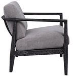 Product Image 5 for Brunei Modern Gray Accent Chair from Uttermost