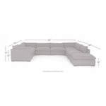 Product Image 1 for Westwood 8 Piece Sectional W/ Ottoman from Four Hands