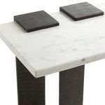 Product Image 3 for McClain White Marble Accent Table from Arteriors