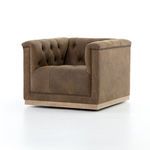 Product Image 8 for Maxx Umber Grey Swivel Chair from Four Hands
