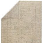 Ginerva Hand-Knotted Oriental Cream/ Green Rug image 3