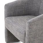 Product Image 19 for Fae Barron Smoke Dark Grey Upholstered Small Accent Chair from Four Hands