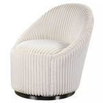 Product Image 9 for Crue White Swivel Chair from Uttermost
