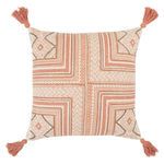 Product Image 3 for Saskia Pink/ Cream Tribal Polyester Throw Pillow from Jaipur 