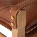 Product Image 19 for Lenz Sonoma Chestnut Leather Dining Armchair from Four Hands