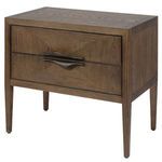 Product Image 1 for Landmark Two Drawer Brown Sugar Oak Nightstand from Jamie Young