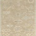Product Image 1 for Antalya Hand-Knotted Wool Light Brown / Sage Rug - 2' x 3' from Surya