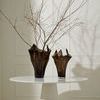 Product Image 3 for Peaked Glass Vase from Accent Decor